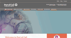 Desktop Screenshot of portofcall.com