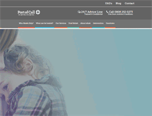 Tablet Screenshot of portofcall.com